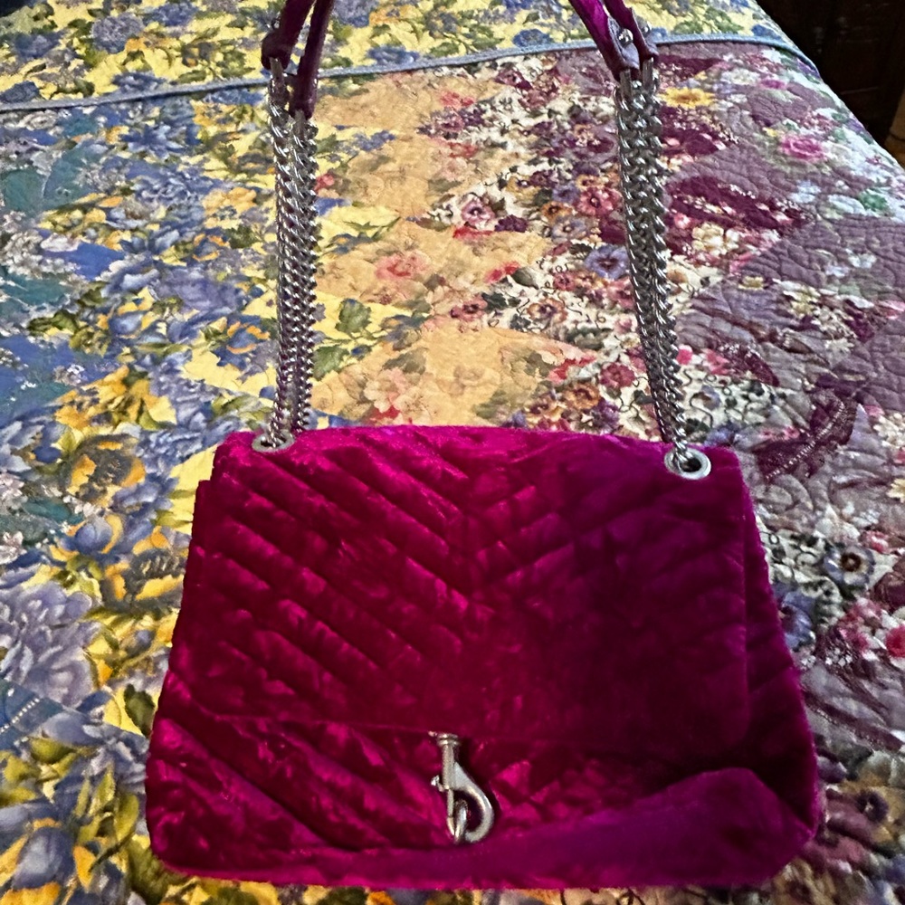 Rebecca Minkoff Tyrian Velvet Handbag